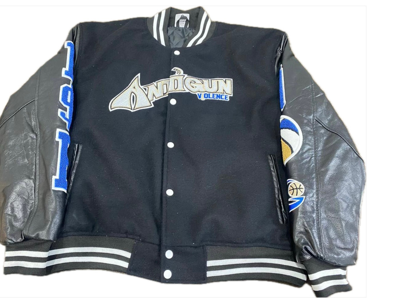 ANTI GUN VIOLENCE BSF COLLAB LETTERMAN