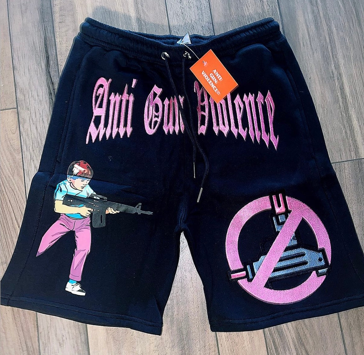 ANTI GUN VIOLENCE SHORTS