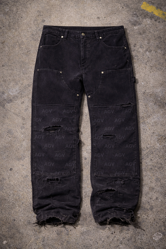 Monogram AGV Jeans Black