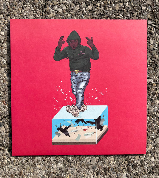 Walking on water autpgraphed vinyl