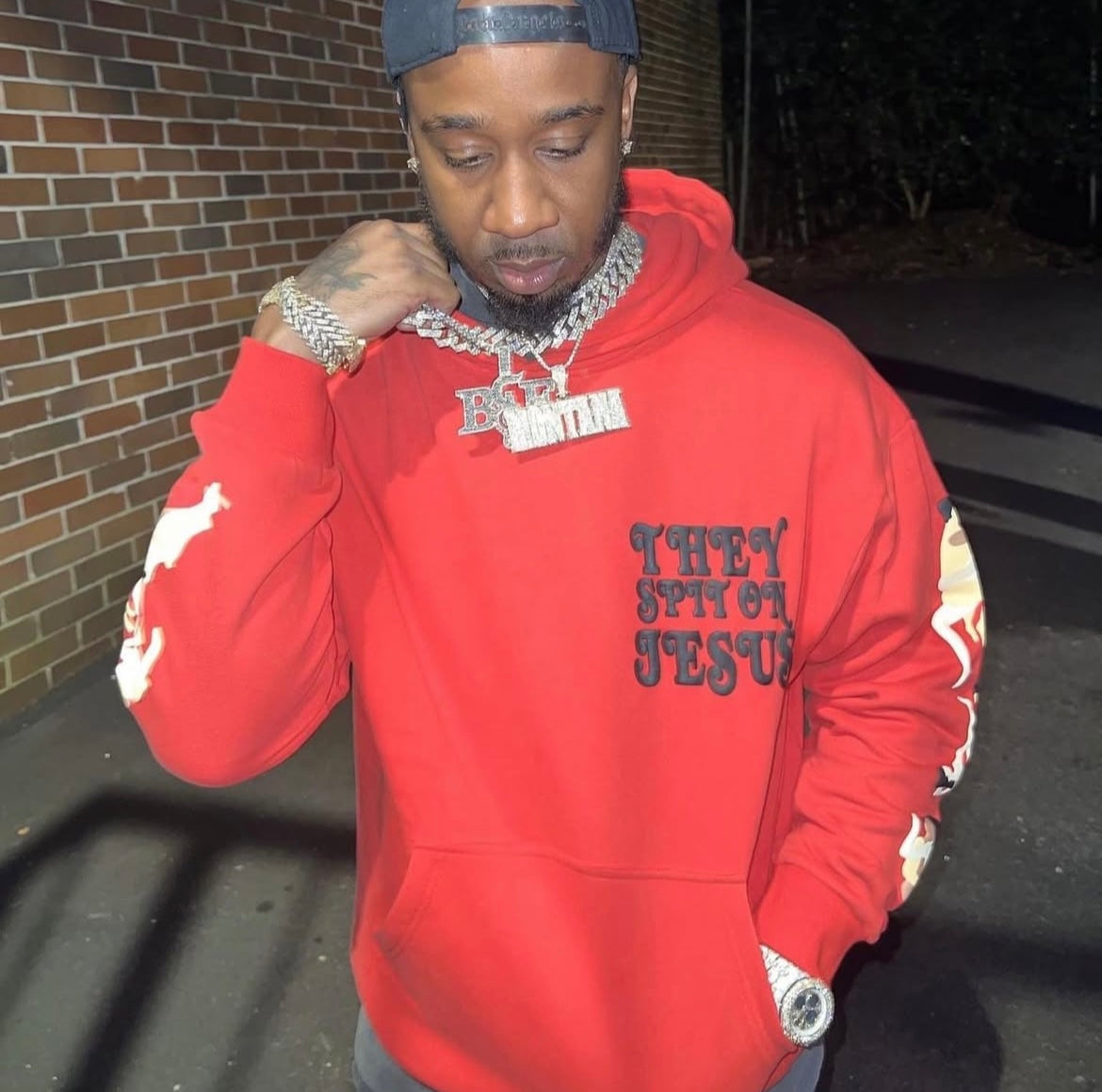 THEY SPIT ON JESUS HOODIE + FREE BEANIE