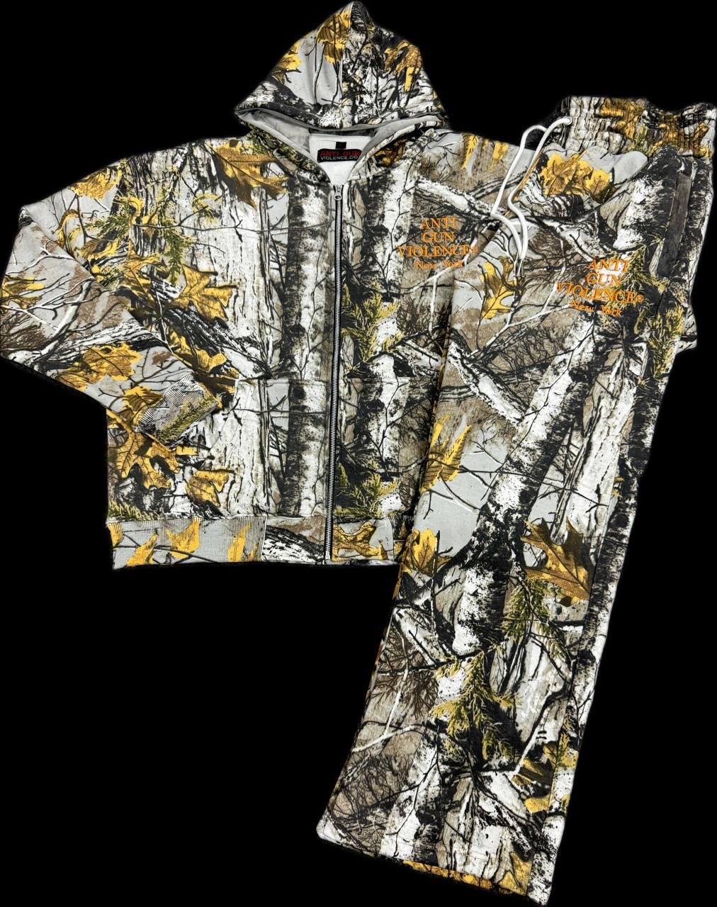 ORANGE CAMO AGV SWEATSUIT