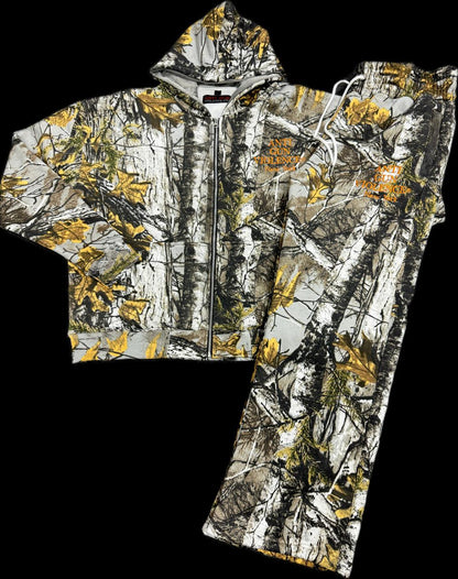 ORANGE CAMO AGV SWEATSUIT